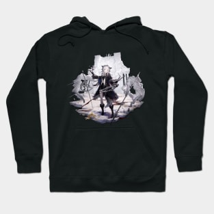 Lappland Arknights T-shirt Hoodie